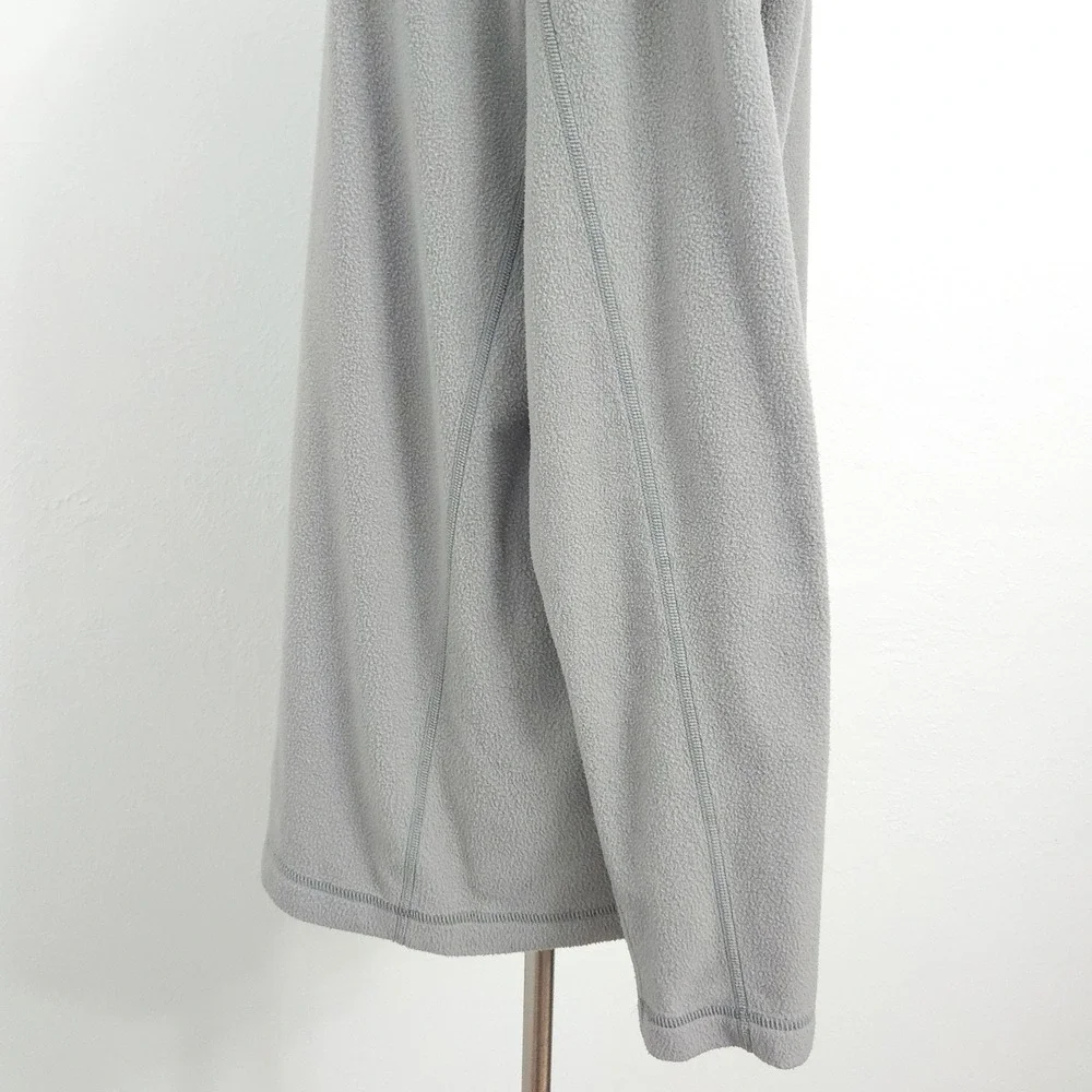 Patagonia Gray Fleece Micro D 1/4 Zip Pullover Sweater- Men's XL - Picture 6 of 7